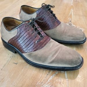 Cole Haan Nike Air Leather and Suede Oxford size 8